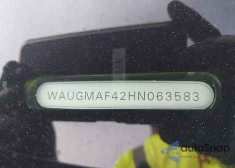 2017 Audi A4 2.0T Ultra Premium from USA, damaged, VIN WAUGMAF42HN063583